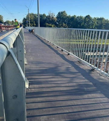 У Львові завершили укріплення мосту на вулиці Сяйво