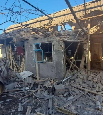 Під час атаки на Павлоградський район Дніпропетровщини постраждало двоє людей (Фото)