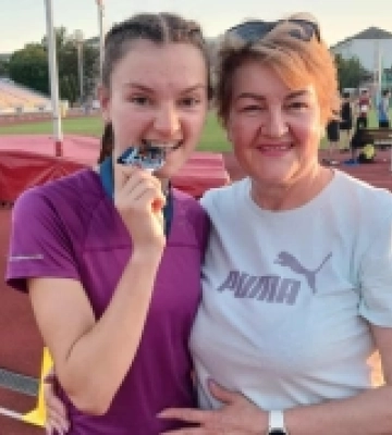 Спортсменки з Рожища показали високі результати на чемпіонаті України з легкої атлетики. ФОТО