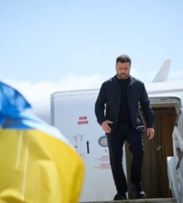 Зеленський прибув до Нью-Йорка. На порядку денному участь в Генасамблеї ООН та десятки зустрічей