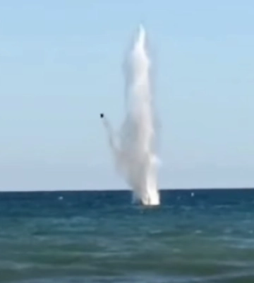 На Одещині знешкодили морську міну, яка дрейфувала у морі