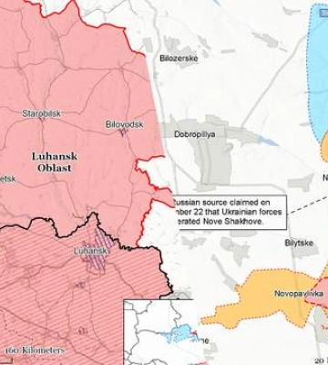 ЗСУ просунулися під Добропіллям, росіяни – на 3 інших напрямках: огляд і карти фронту від ISW