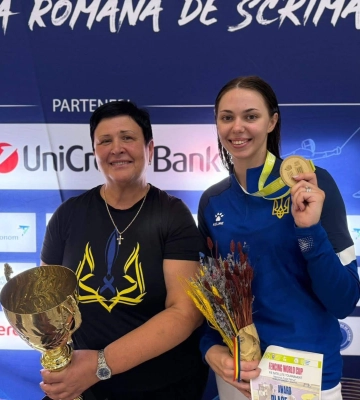 Миколаївська рапіристка Аліна Полозюк - чемпіонка етапу Кубку світу з фехтування