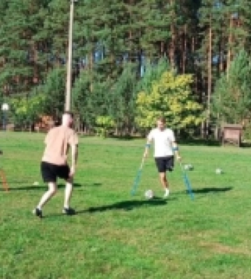 Луцькі «Хрестоносці» провели збір на Світязі перед етапом чемпіонату України з ампфутболу