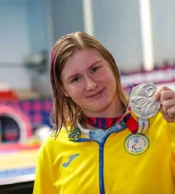 Миколаївська параплавчиня Анна Гонтар - триразова призерка чемпіонату світу