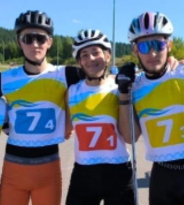 Команда Волині фінішувала п'ятою в естафеті чемпіонату України з літнього біатлону