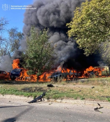 В Запорожье слышны взрывы