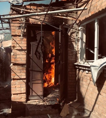 В Никополе из-за попадания дрона погибла женщина