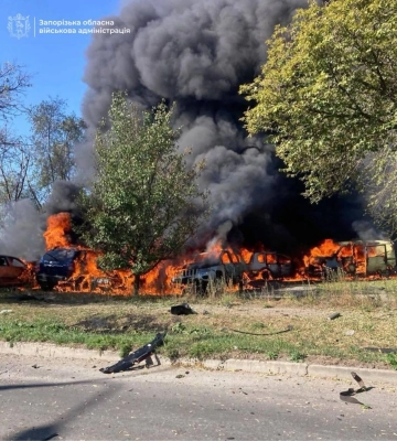 Росіяни завдали п'ять ударів по Запоріжжю - є поранені
