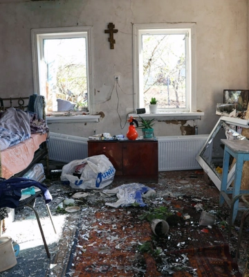 Росіяни вдарили по селищу Дергачівської громади Харківщини 