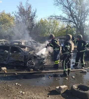 П'ять ударів дронами за 20 хвилин: у ДСНС розповіли про наслідки атаки РФ на Запоріжжя