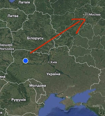Росіяни запевняють, що дрони з Рівненщини атакували Москву