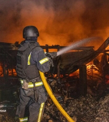 Росія атакувала Харківщину дронами: виникли численні пожежі