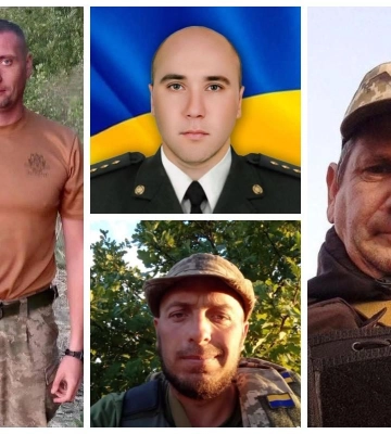 На Рівненщині попрощалися із чотирма загиблими захисниками