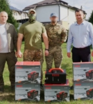 Громада на Волині придбала для військовослужбовців п’ять автономних дизельних обігрівачів