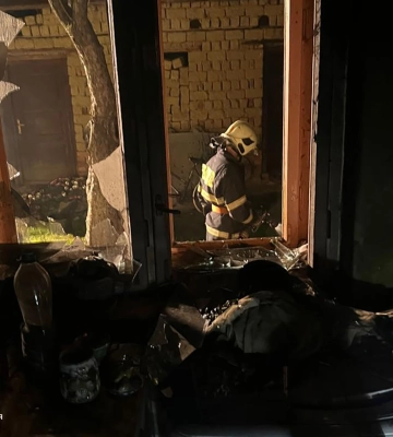 Під час пожежі на Закарпатті травмувався чоловік