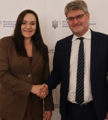Бережна обговорила з послом Франції співпрацю у сфері культури