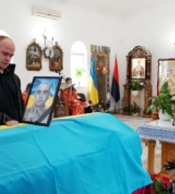 На щиті додому у Мукачево повернувся захисник Юрій Годьмаш