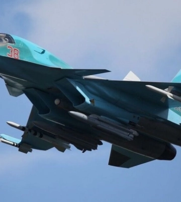 Силы обороны сбили российский Су-34 в Запорожском направлении