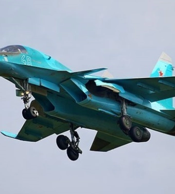 ЗСУ збили російський Су-34, що атакував Запоріжжя