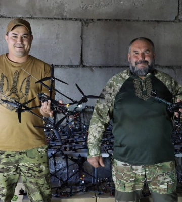 Від Миколаєва військовим передали чергову партію дронів