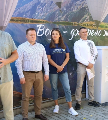 У Миколаєві відкрили ще одну станцію видачі питної води