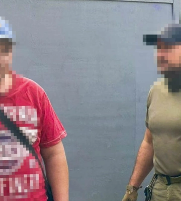 На Харківщині затримали чоловіка, який коригував удари по позиціях ЗСУ