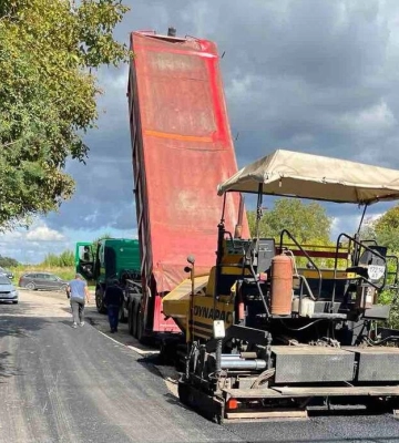 У Золочеві відремонтували аварійну ділянку дороги на вулиці Вороняцькій