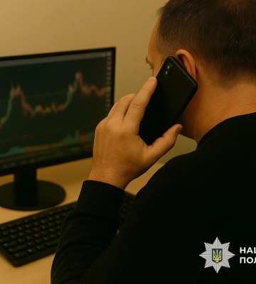 Поліцейські Житомирщини викрили чоловіка у шахрайства з криптовалютою на понад 14,6 млн грн