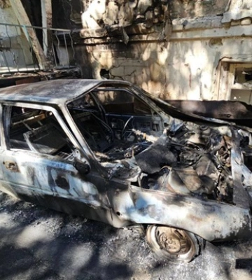На Херсонщині російський дрон влучив у скутер, загинули двоє чоловіків