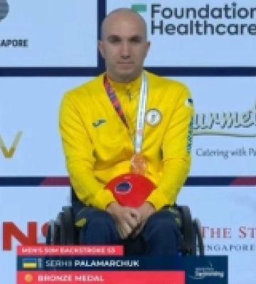 Миколаївський спортсмен виборов «бронзу» чемпіонату світу з параплавання