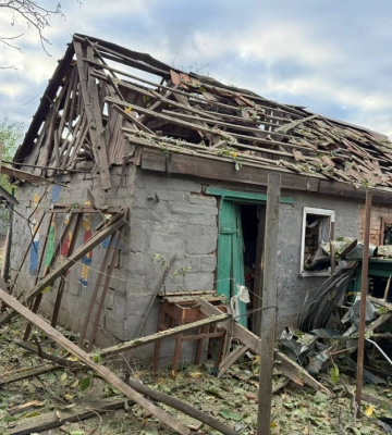 Російський безпілотник вночі вдарив по Краматорській громаді: пошкоджені будинки