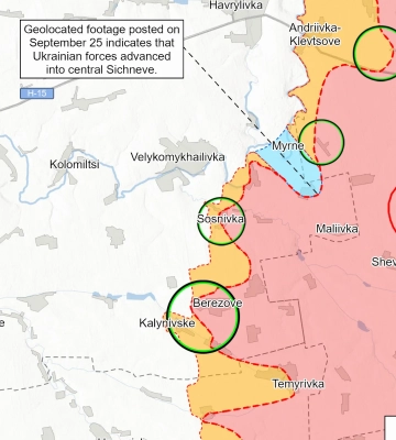 Українські війська просунулися у Дніпропетровській області – ISW