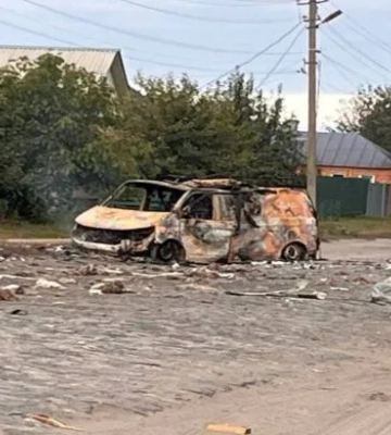 Ворог поцілив по автомобілю газової служби у Стецьківці