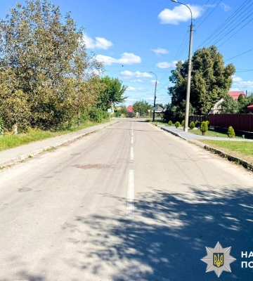 У Березному 10-річна велосипедистка потрапила під колеса авто (ФОТО)