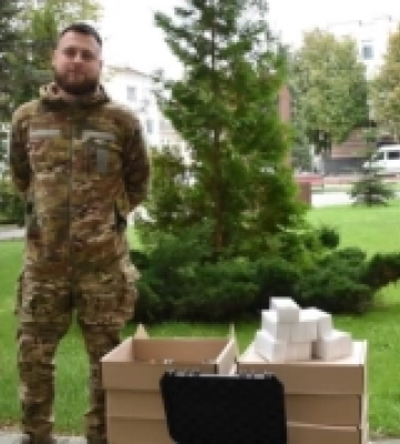 Луцька громада передала військовим партію дронів та енергетичного обладнання
