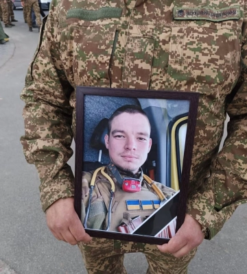 Сум’яни попрощалися із захисником Станіславом Гурьєним