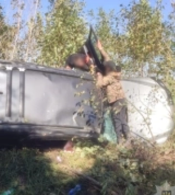 На автодорозі між Ковелем та Любомлем перекинулася автівка з 5-місячним немовлям