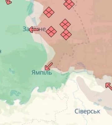 Ворог просунувся на Донеччині, Дніпропетровщині та в Запорізькій області, - DeepState. МАПИ