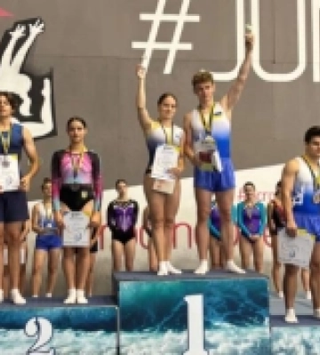 Миколаївські спортсменки та спортсмени – призери чемпіонату України зі стрибків на батуті