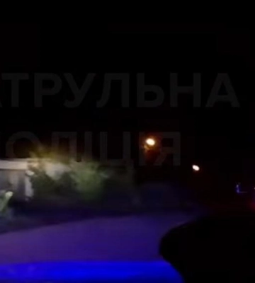 На Рівненщині патрульні наздоганяли нетверезого водія BMW