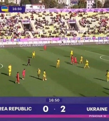 ВИДЕО. Украина U-20 в стартовом матче на ЧМ-2025 забила 2 гола за 16 минут