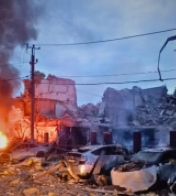 У Запоріжжі в будинку горять квартири