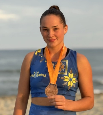 Сум’янка стала призеркою чемпіонату світу з пляжної боротьби