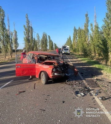 На Миколаївщині нетверезий водій ВАЗу спричинив смертельну ДТП – загинув мотоцикліст