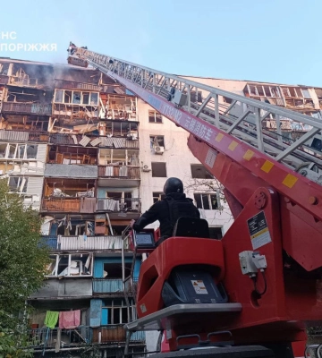 Трое детей 11, 12 и 9 лет госпитализированы в результате атаки на Запорожье