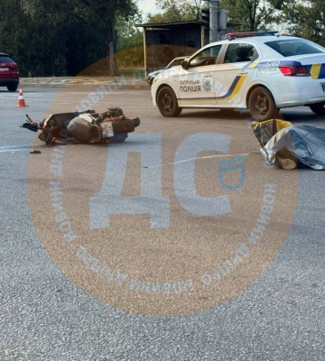 В Днепре на Набережной Заводской Audi насмерть переехал курьера «Glovo»: подробности