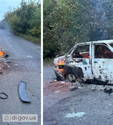 Отец погиб, мать ранена, у дочки стресс: удар FPV по авто в Харьковском районе