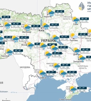 Настоящая зима пришла в украинские Карпаты