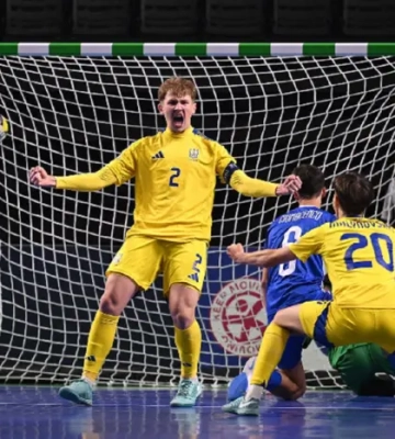 Євро-2025 (U-19) із футзалу: Україна у стартовому матчі розгромила Молдову